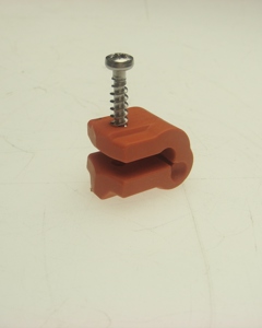 CL 1200 Halterung f. Spannstange, orange